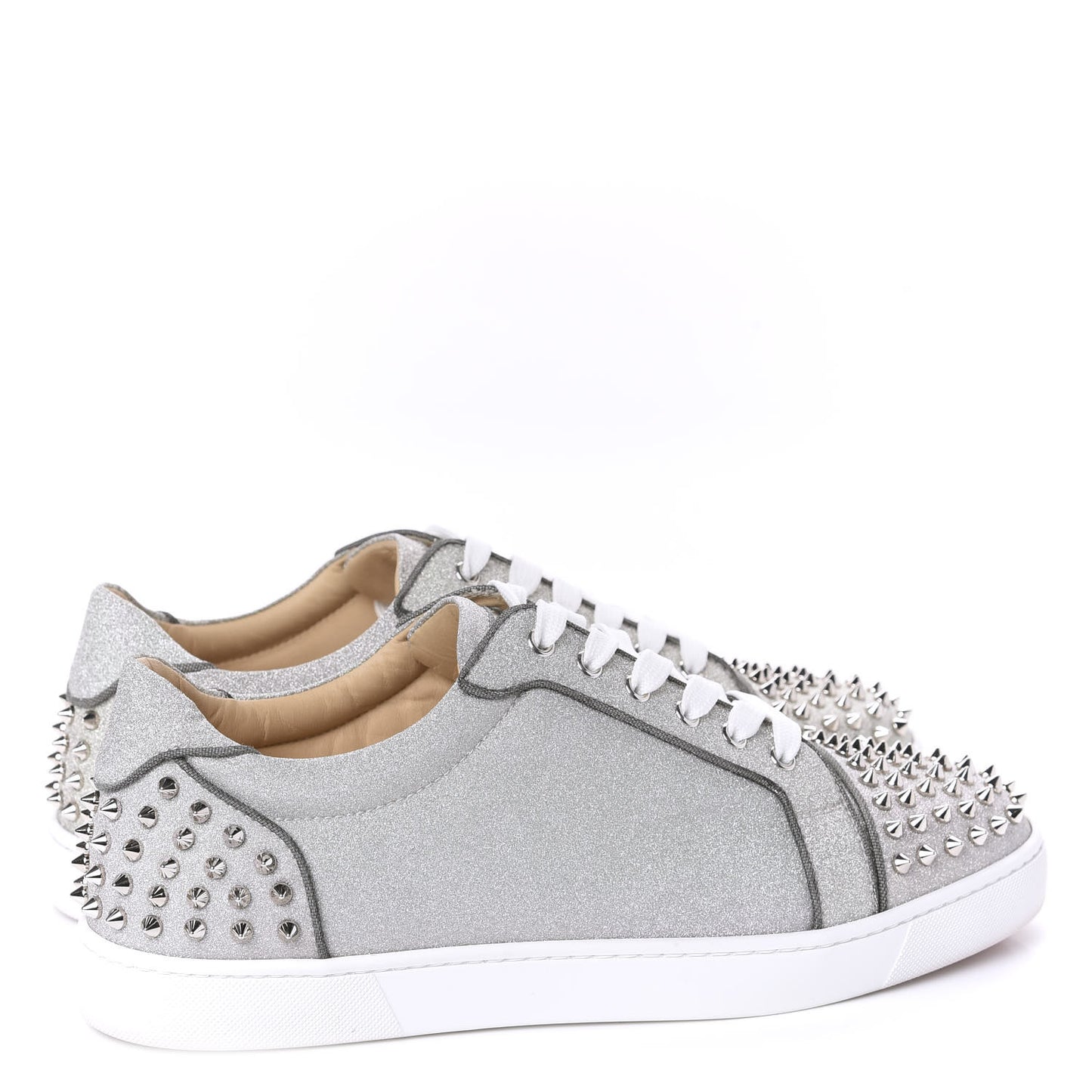 Glitter Sunset Mens Seavaste 2 Orlato Flat Sneakers 46 Silver
