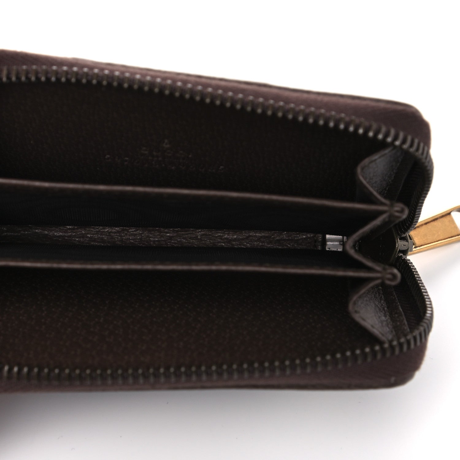 Gucci GG Supreme Web Ophidia Zip Around Card Case Brown 4 of 4