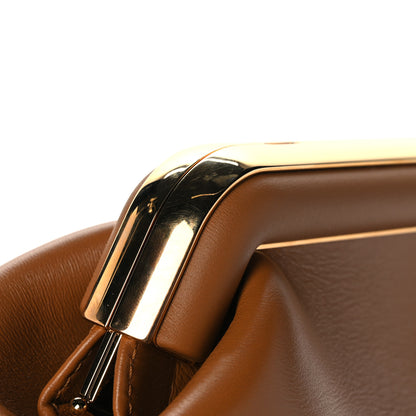 Fendi Shiny Nappa Small Fendi First Caramello 10 of 15