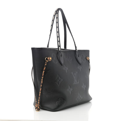 Louis Vuitton Empreinte Monogram Giant Wild At Heart Neverfull MM Black 3 of 7