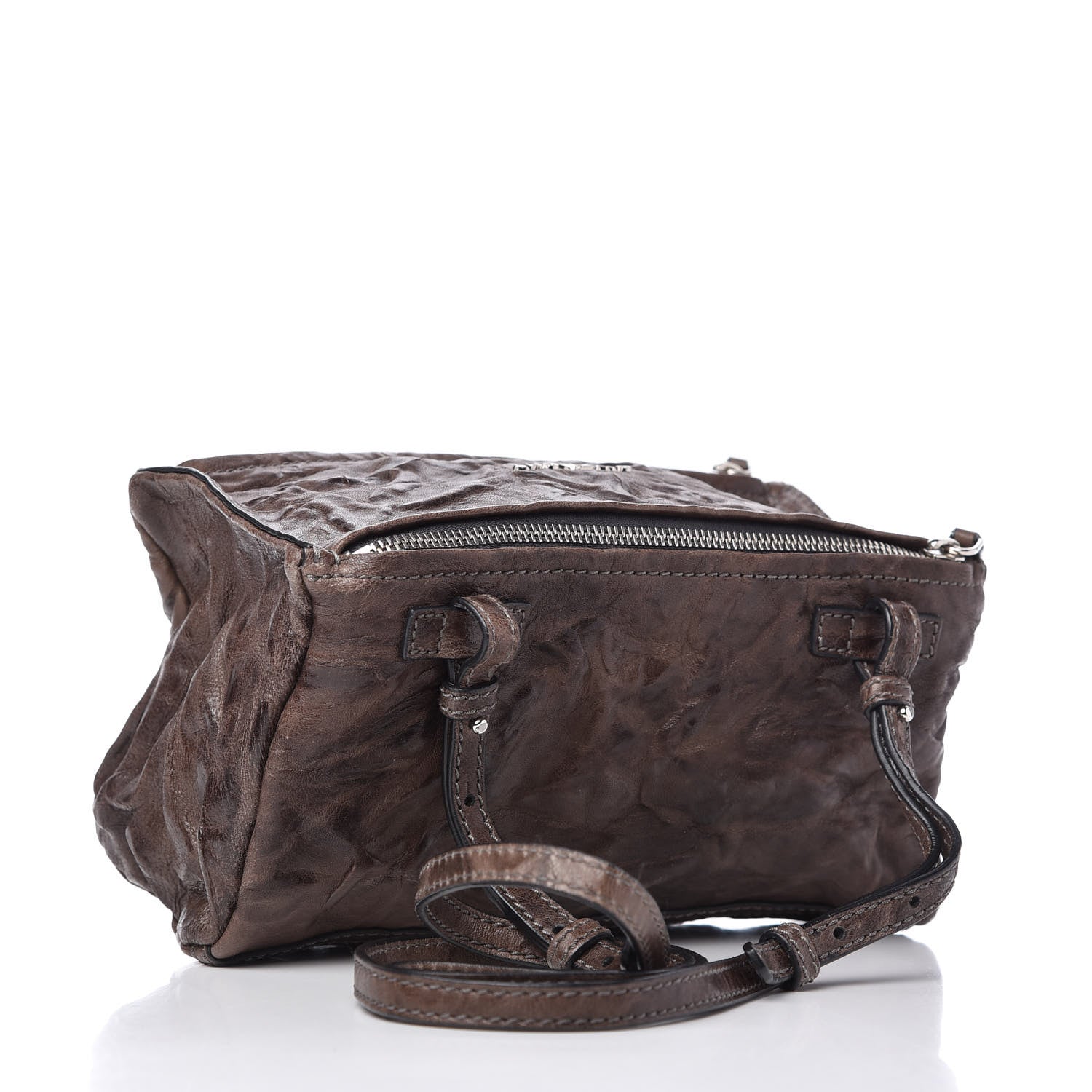 Givenchy Tumbled Sheepskin Mini Pandora Brown 3 of 10