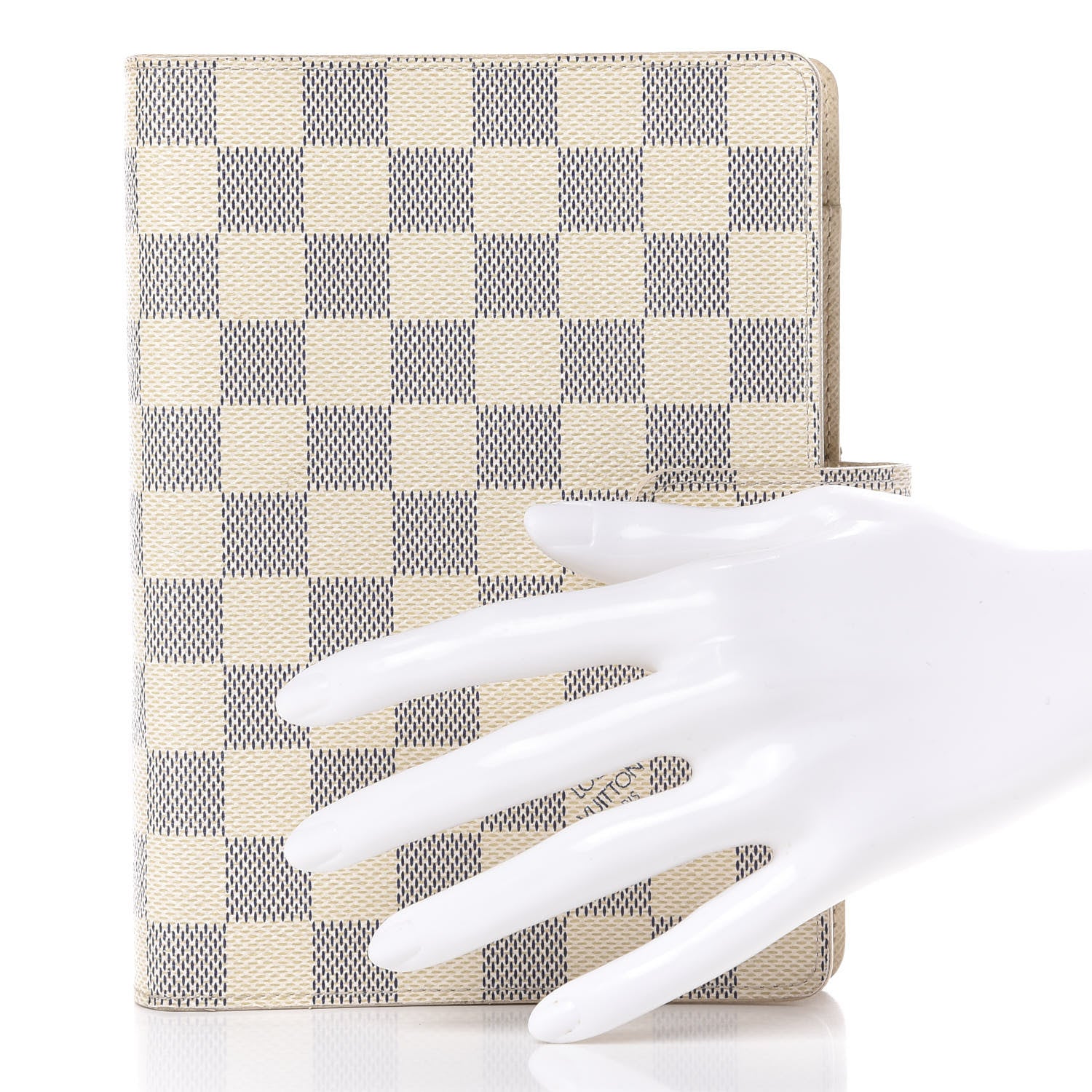 Louis Vuitton Damier Azur Medium Ring Agenda Cover 2 of 10