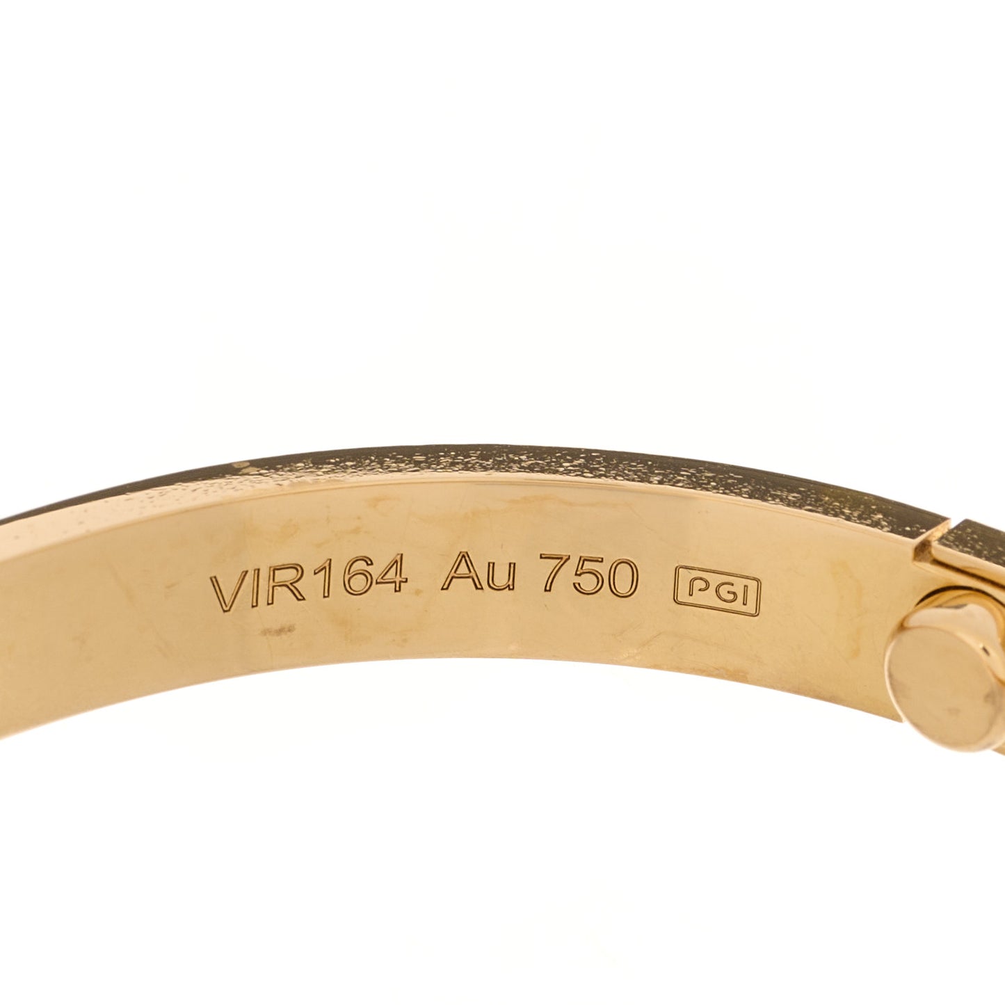18K Yellow Gold LOVE Bracelet 17