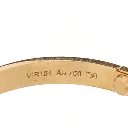 Cartier 18K Yellow Gold LOVE Bracelet 17 5 of 10