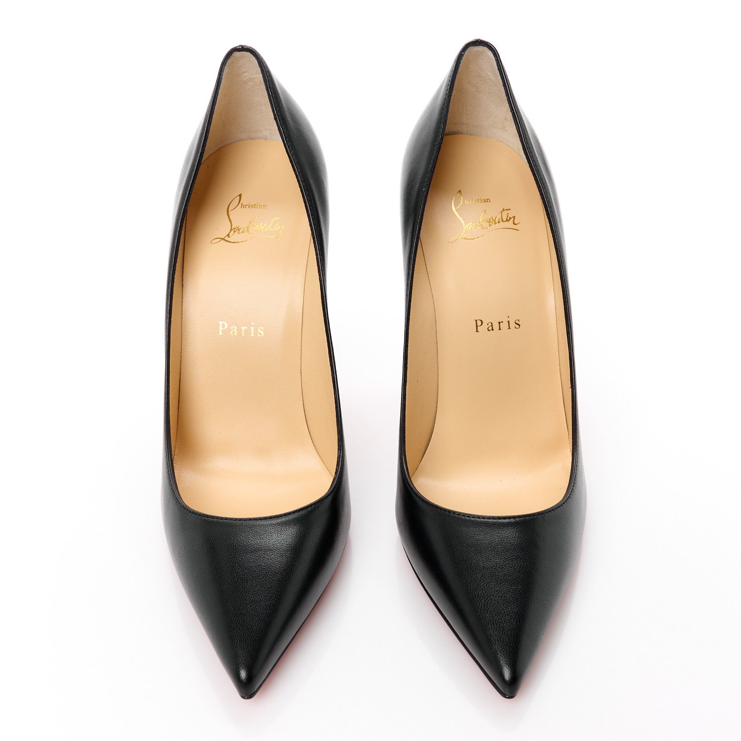 Christian Louboutin Shiny Nappa Kate 100 Pumps 39 Black 2 of 8