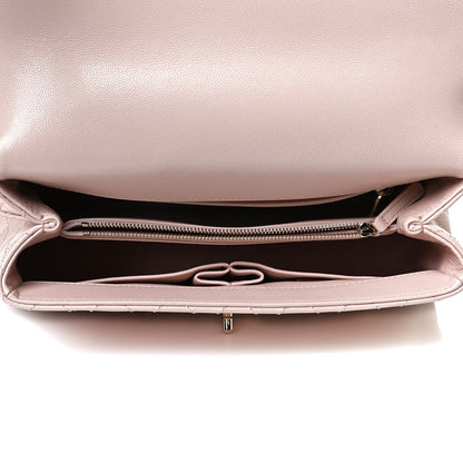 Chanel Caviar Quilted Small Coco Handle Flap Light Pink 5 of 15