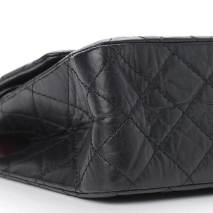 Chanel Aged Calfskin Quilted 2.55 Reissue 226 Flap Black 8 of 9