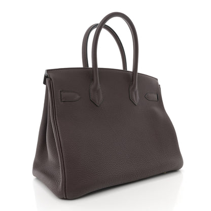 Hermes Togo Birkin 30 Chocolate 4 of 12