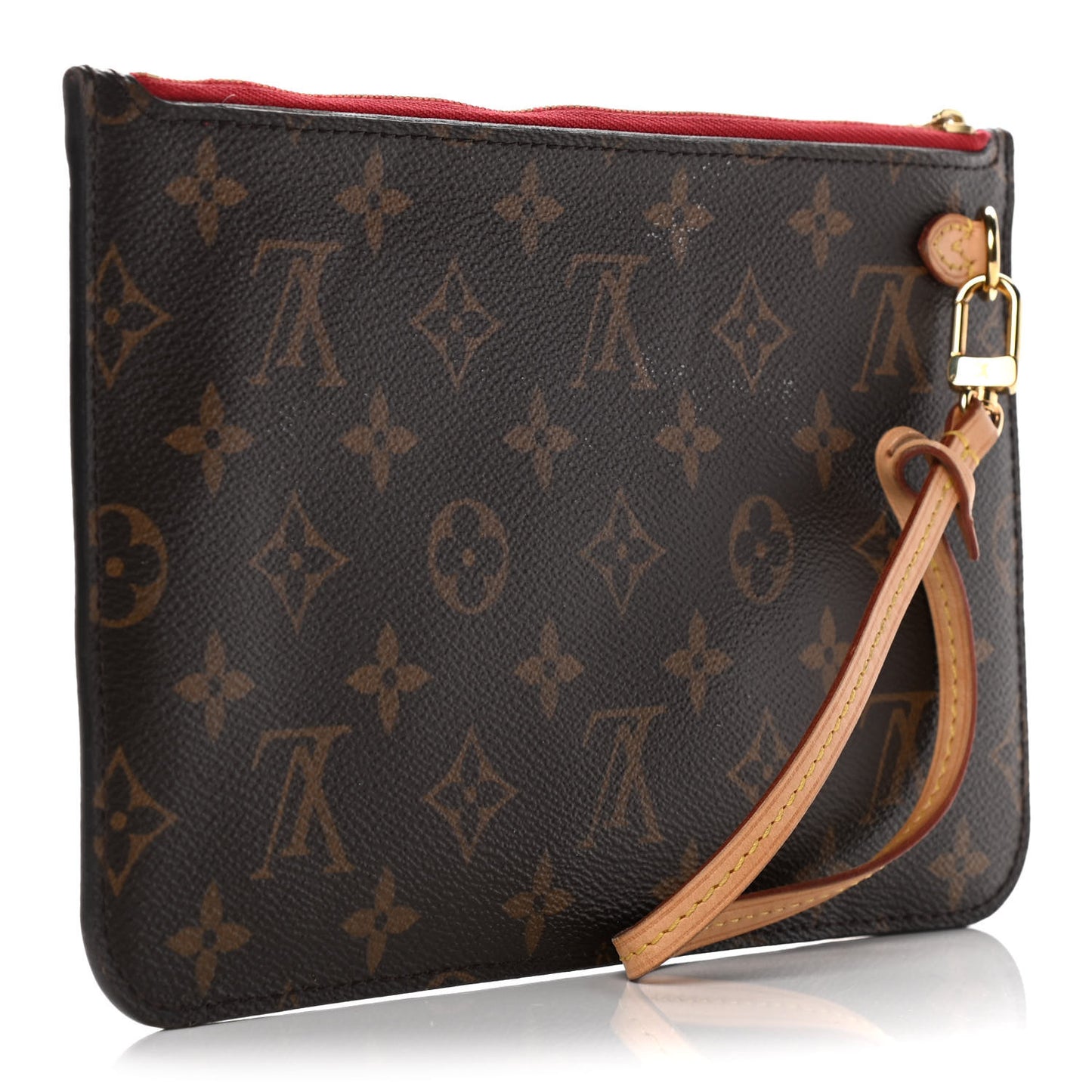 Monogram Neverfull MM GM Pochette Cherry