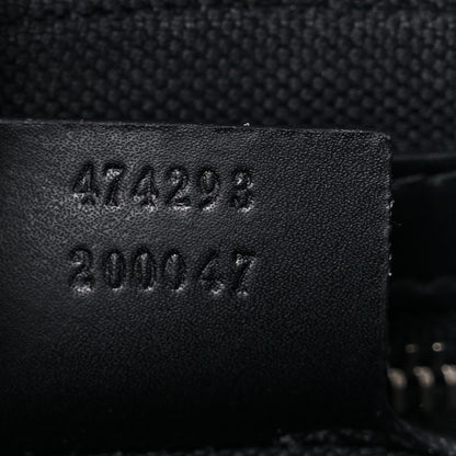 Gucci Soft GG Supreme Monogram Web Belt Bag Black Grey 6 of 13