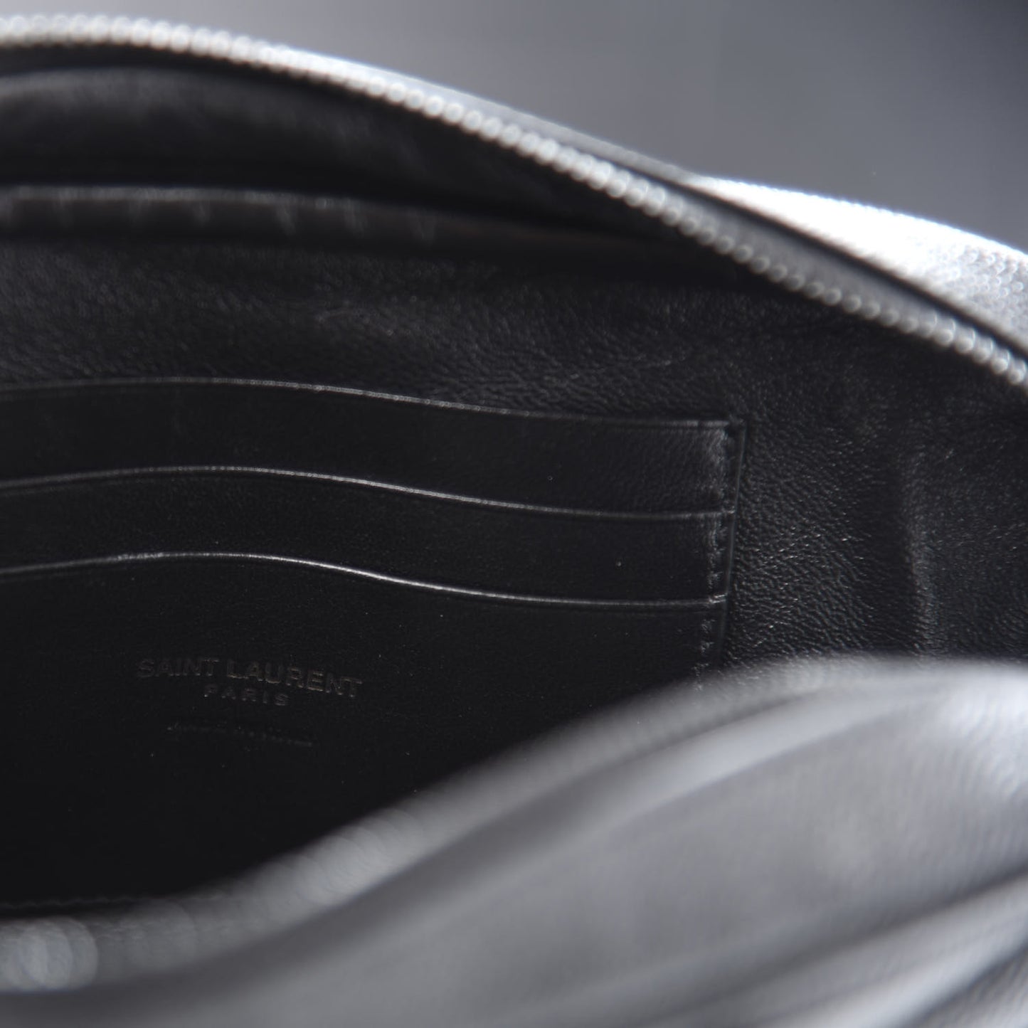 Grain De Poudre Matelasse Monogram Mini Lou Camera Bag Black