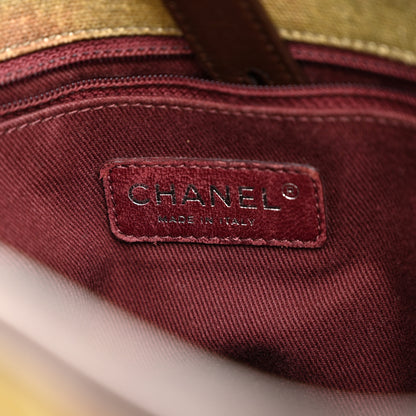Chanel Washed Toile Graffiti On The Pavements Messenger Khaki Multicolor 6 of 13