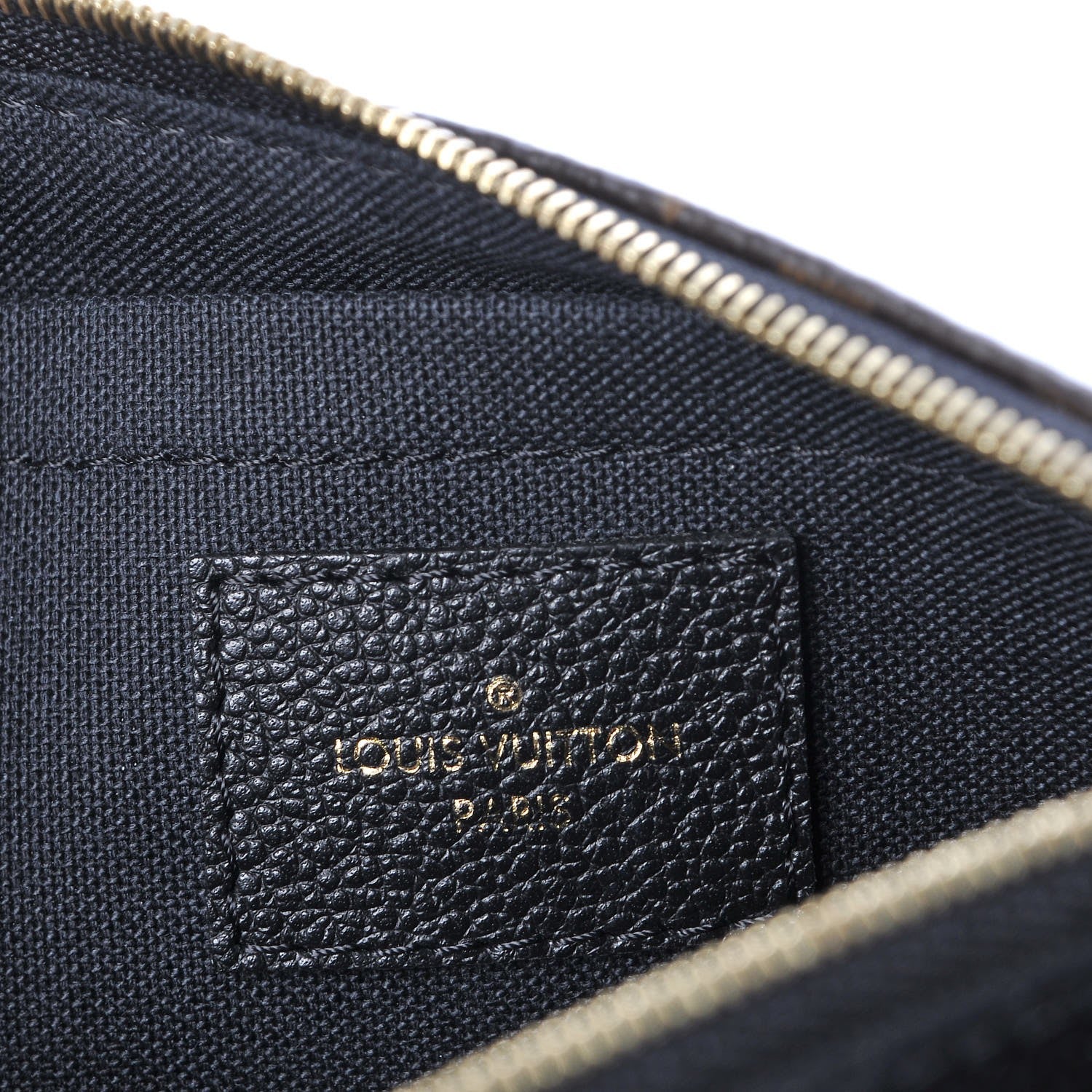 Louis Vuitton Monogram Pallas Clutch Black 6 of 8