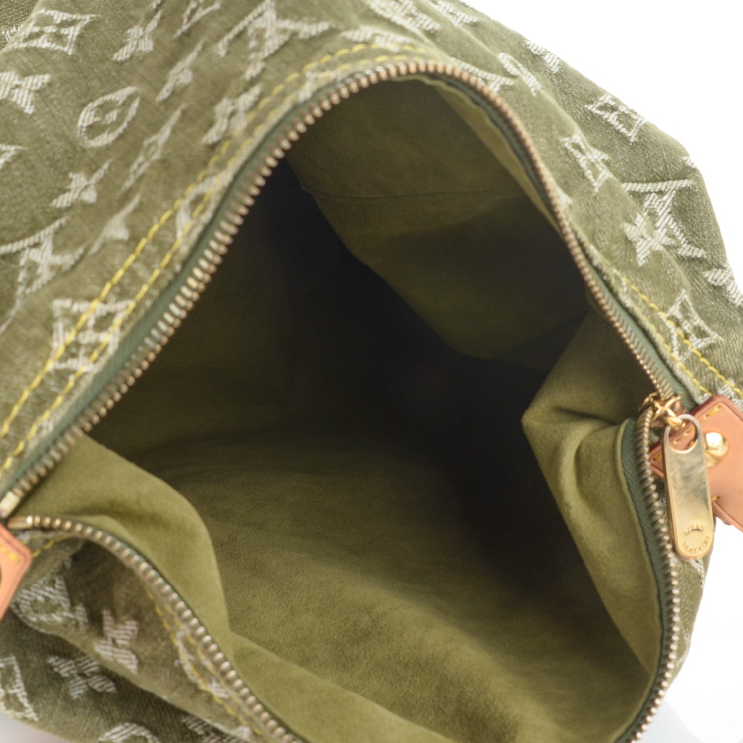 Louis Vuitton Denim Baggy GM Lichen 5 of 6