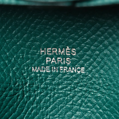 Hermes Epsom Bastia Coin Purse Malachite 6 of 9