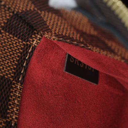 Louis Vuitton Damier Ebene Shearling Normandy 8 of 9