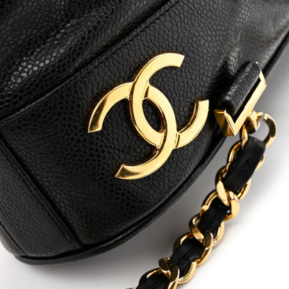 Chanel Caviar Triple CC Backpack Black 15 of 17