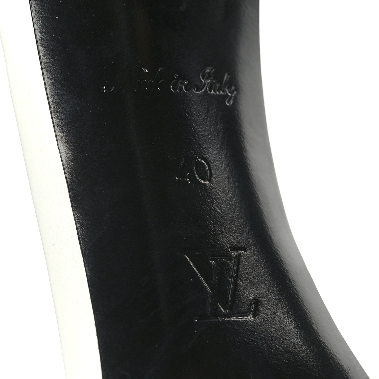 Louis Vuitton Calfskin Call Back Sandals 40 White 8 of 9