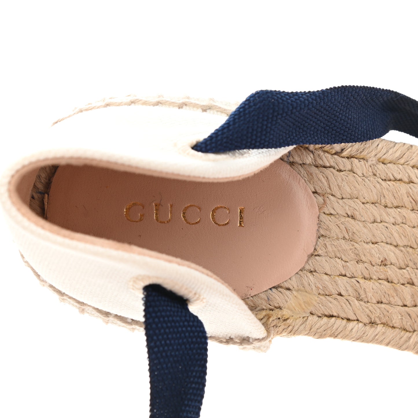 Canvas Sylvie Web Ankle Wrap Espadrille Wedge Sandals 37.5 Mystic White Hibiscus Red Maritime