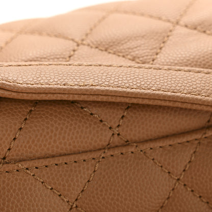 Chanel Caviar Quilted Small Coco Chain Handle Flap Brown 14 of 16