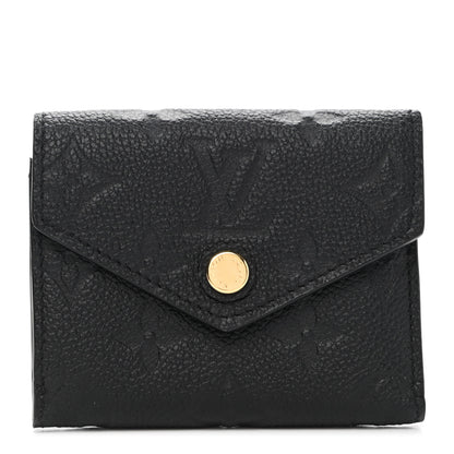 Louis Vuitton Empreinte Zoe Wallet Black 1 of 7