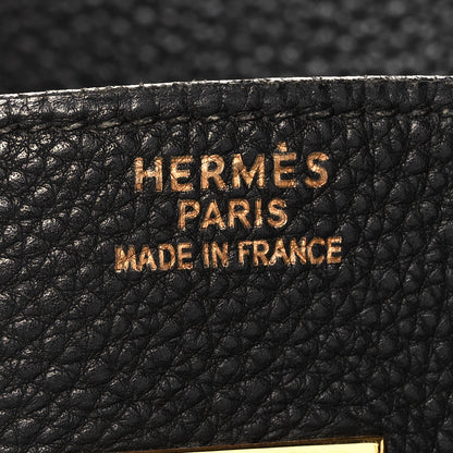 Hermes Togo Birkin 35 Black 6 of 32