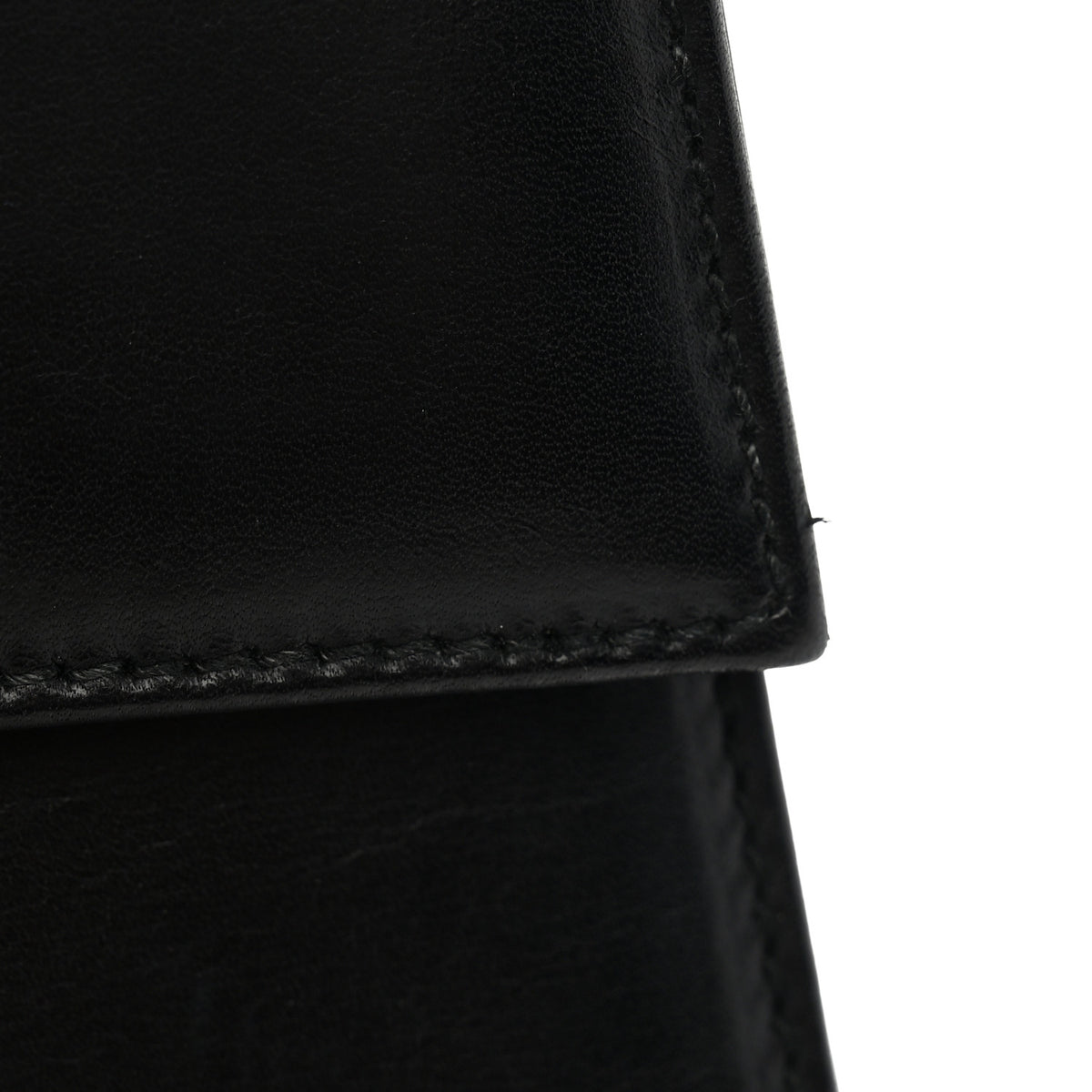 Salvatore Ferragamo Brushed Off Calfskin Small Iconic Top Handle Black 12 of 13