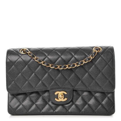 Chanel Caviar Quilted Medium Double Flap Black 1 of 10