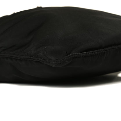 Prada Tessuto Nylon Saffiano Flat Messenger Bag Black 5 of 10