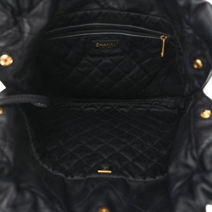 Chanel Calfskin Quilted Chanel 22 Black 6 of 12