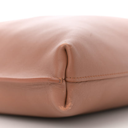 Saint Laurent Calfskin Medium Suzanne Hobo Brick 10 of 12