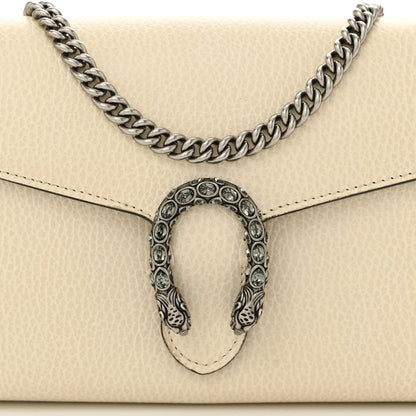 Gucci Dollar Calfskin Mini Dionysus Chain Wallet Mystic White 9 of 11