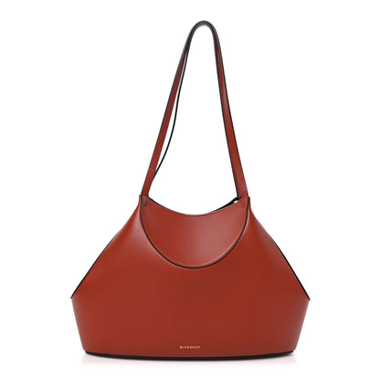 Givenchy Grained Calfskin Small Facet Tote Bag Terracotta 1 of 8