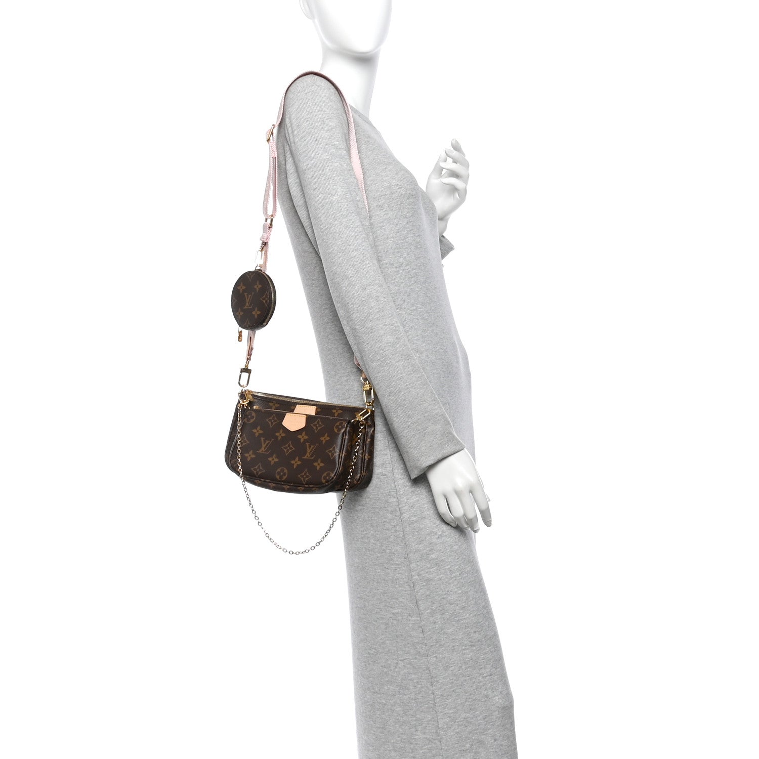 Louis Vuitton Monogram Multi Pochette Accessories Rose Clair 2 of 13