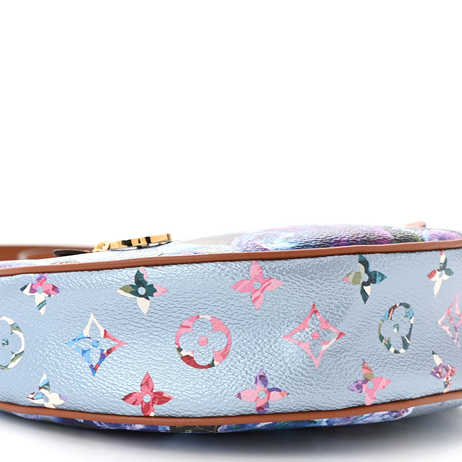 Louis Vuitton Metallic Monogram LV Garden Loop PM Blue 8 of 9