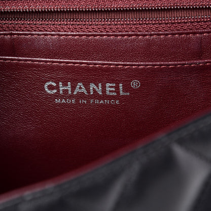 Chanel Lambskin Quilted Jumbo Single Flap Black 7 of 12