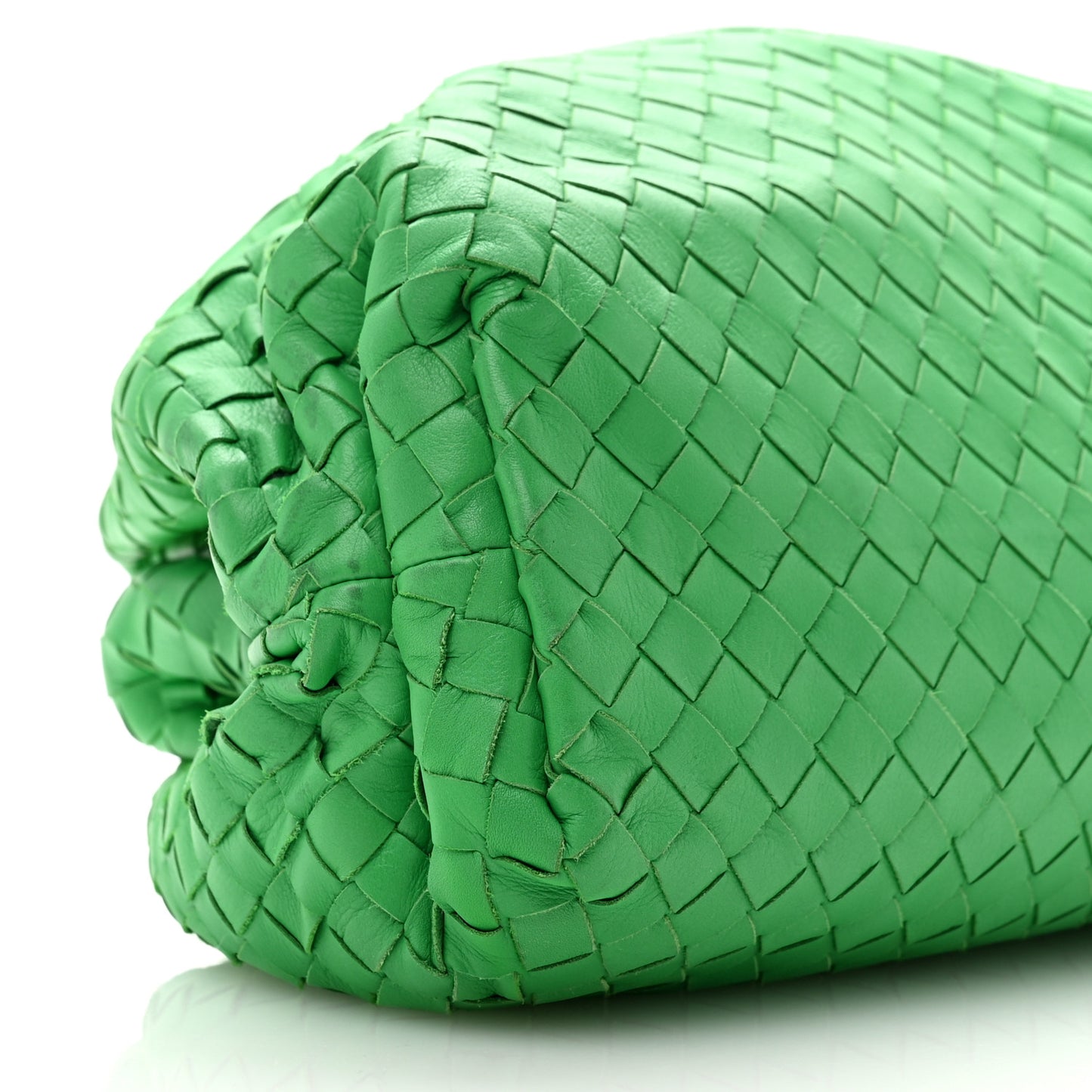 Nappa Maxi Intrecciato The Pouch Oversized Clutch Parakeet