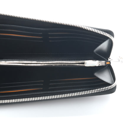 Goyard Goyardine Matignon Zip Around GM Wallet Black 5 of 8