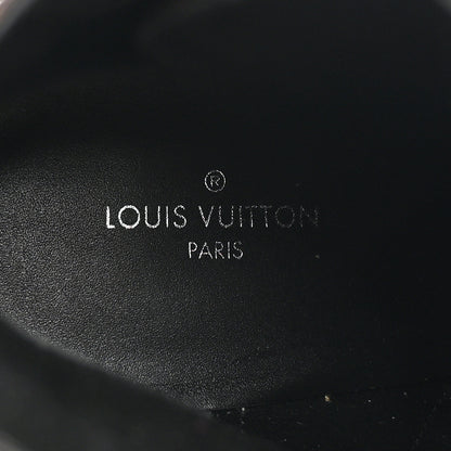 Louis Vuitton Patent Calfskin Monogram Star Trail Ankle Boots 37.5 Black 8 of 12
