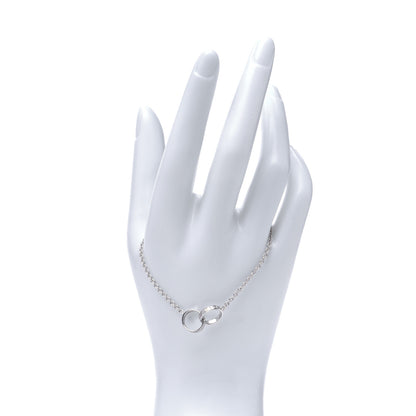 Cartier 18K White Gold Interlocking LOVE Bracelet 2 of 6