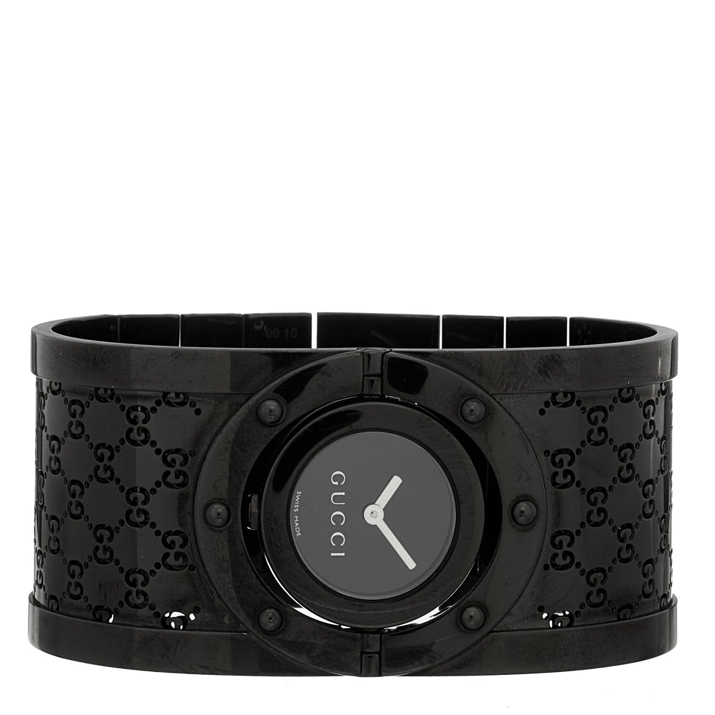 PVD Stainless Steel 33mm Twirl Quartz Watch Black