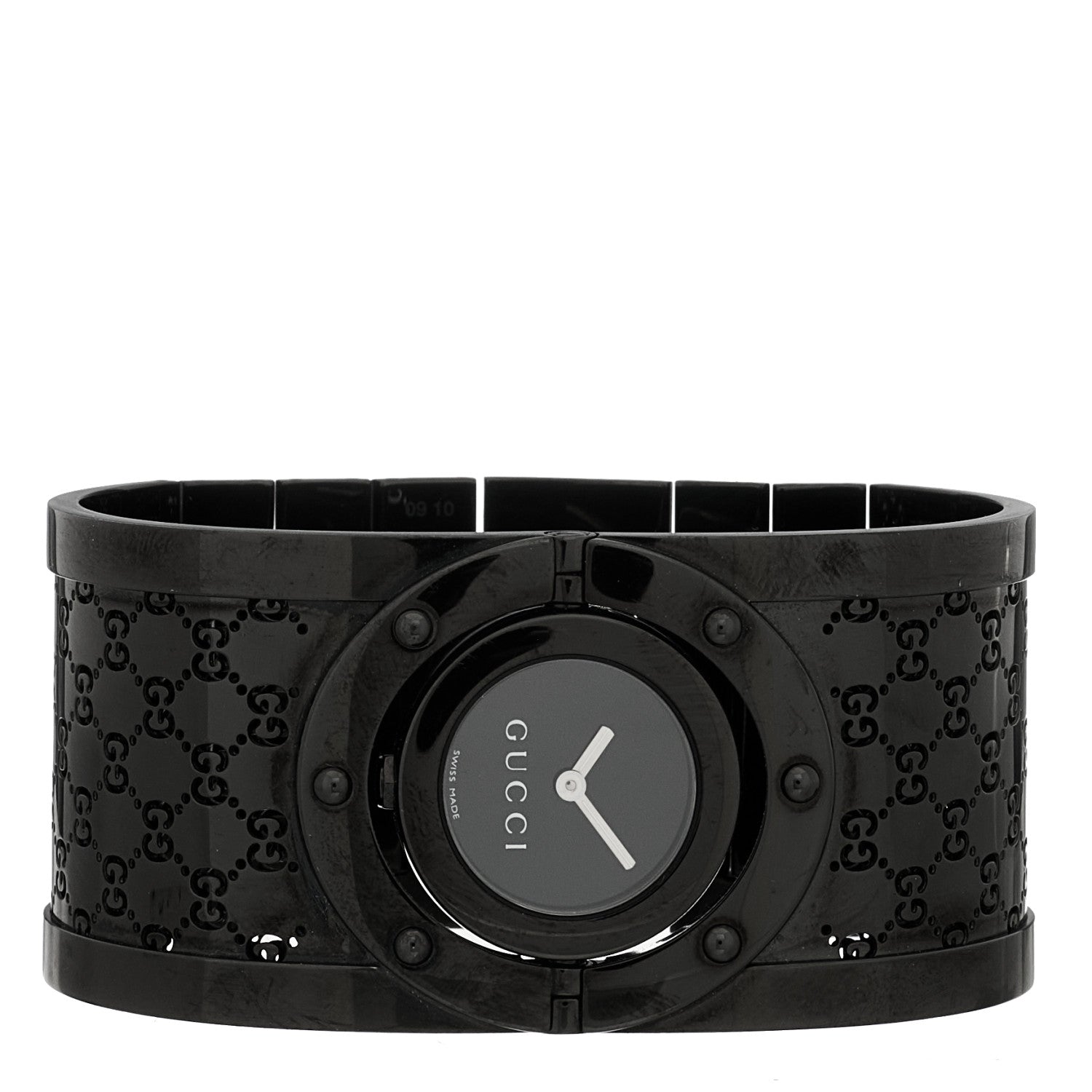 Gucci PVD Stainless Steel 33mm Twirl Quartz Watch Black 2 of 5