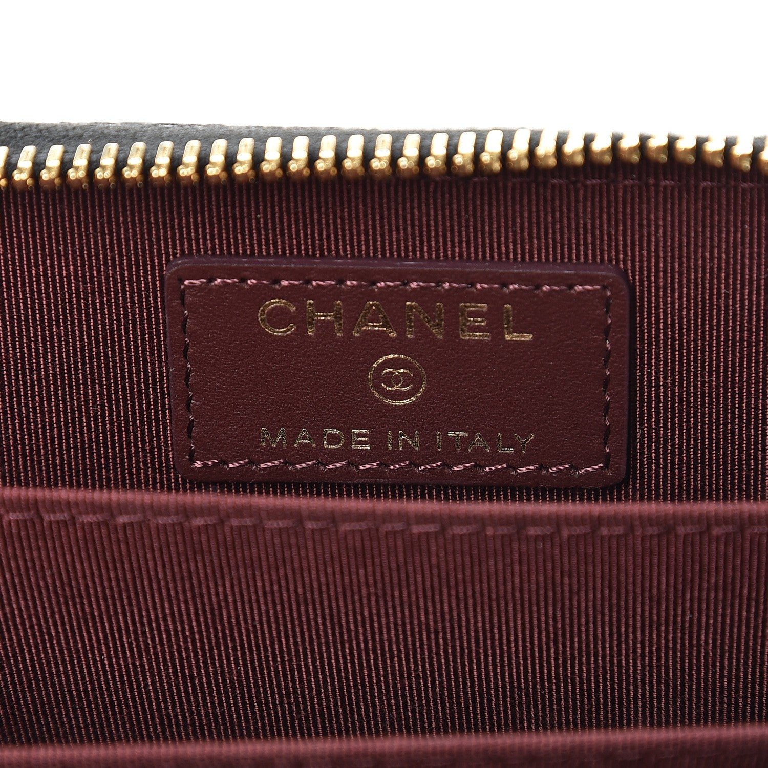 Chanel Caviar Quilted Zip Coin Purse Black 6 of 8