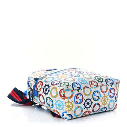 Gucci GG Supreme Monogram Sea Children's Backpack 3 of 10
