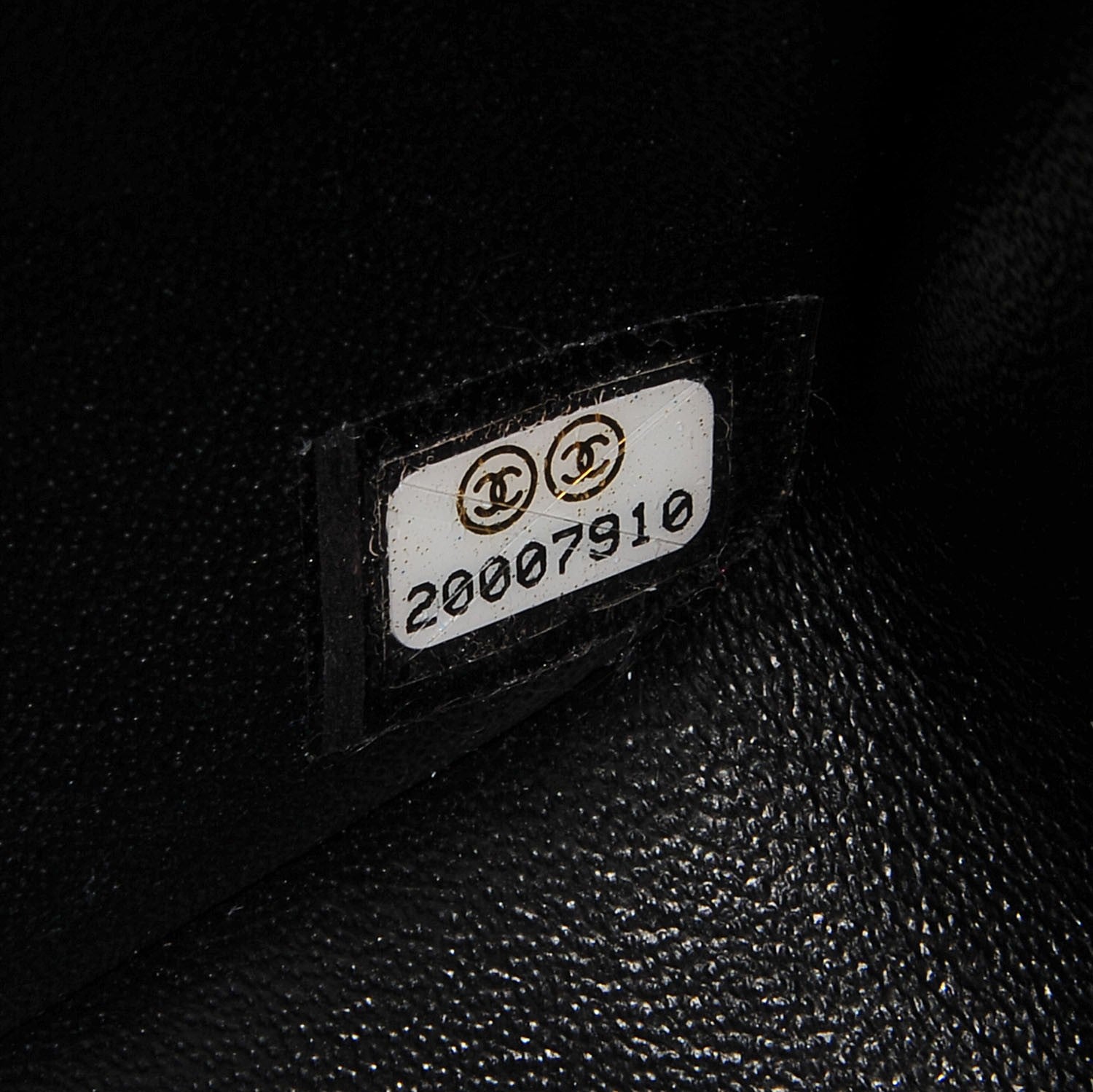 Chanel Lambskin Quilted Mini Square Flap Black 8 of 9