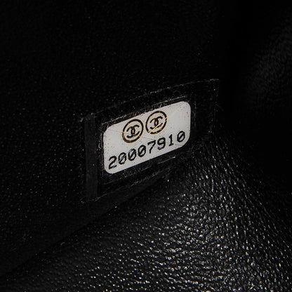 Chanel Lambskin Quilted Mini Square Flap Black 8 of 9