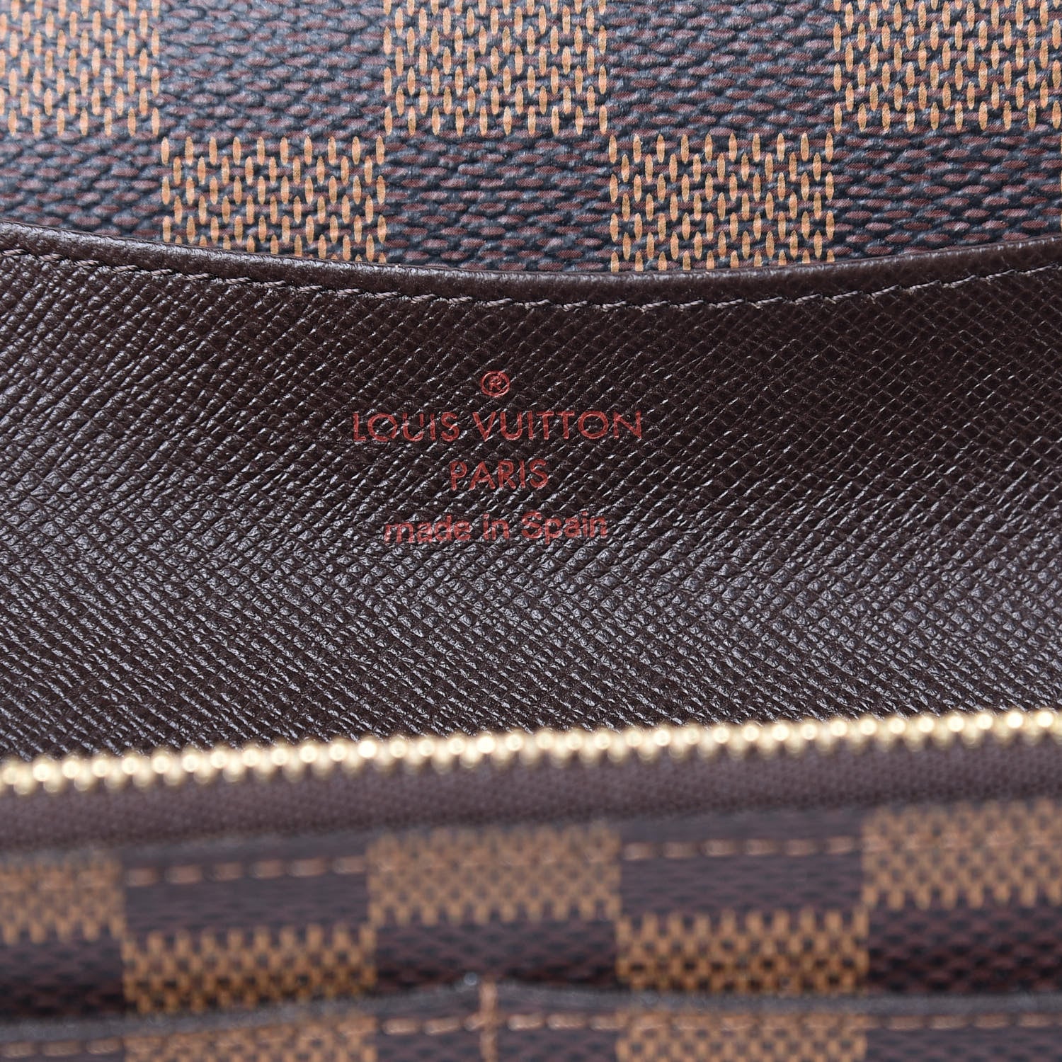 Louis Vuitton Damier Ebene Emilie Wallet 6 of 9