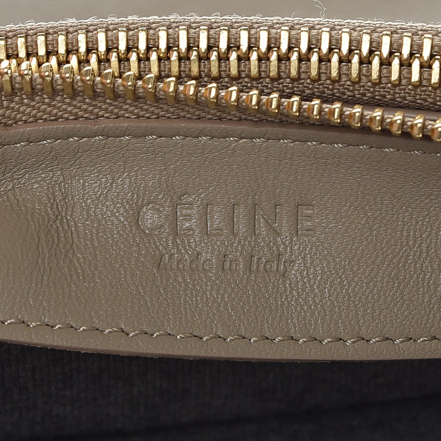 Lambskin Large Trio Crossbody Bag Beige