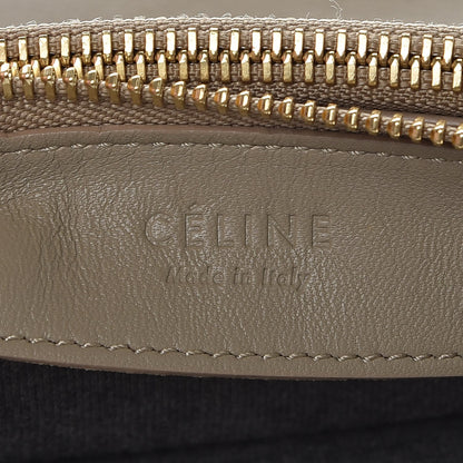 Celine Lambskin Large Trio Crossbody Bag Beige 6 of 11