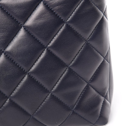 Chanel Lambskin Quilted Trendy CC Tote Navy 15 of 19